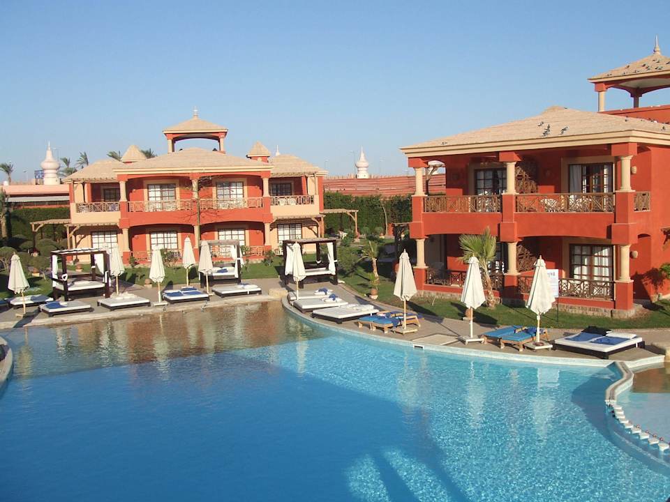 Ausblick vom Zimmer Pickalbatros Alf Leila Wa Leila Resort - Neverland Hurghada