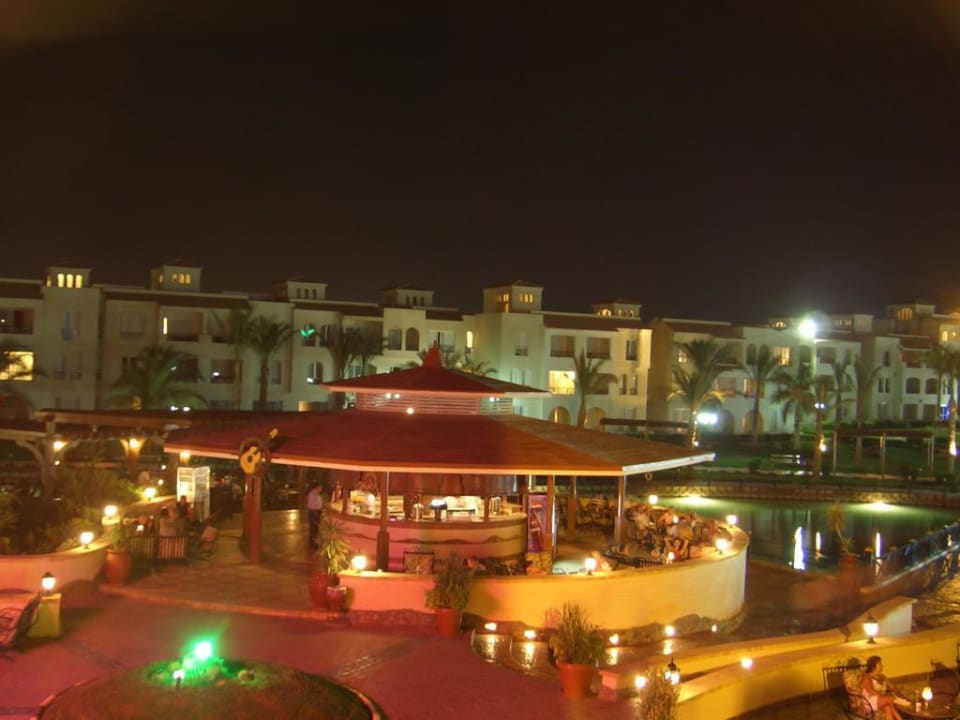 Ausblick vom Castello auf eine der Bars Pickalbatros Dana Beach Resort - Hurghada