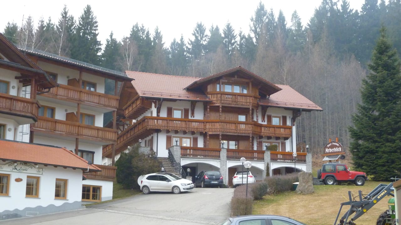 Blick auf das Hotel Hotel Arberblick