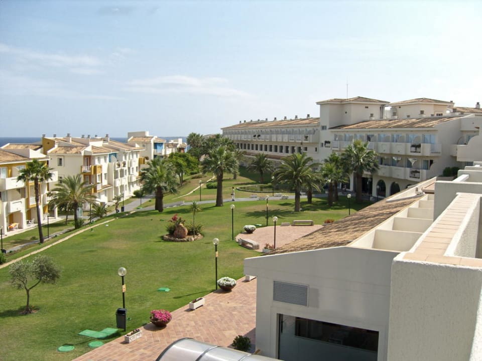 Aussicht vom Balkon blau punta reina