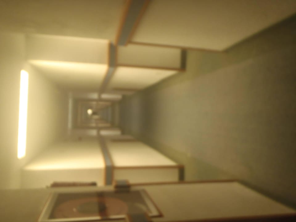 Langer Flur im Haiuthaus  mit Shinning-Feeling Hotel Riu Oliva Beach - Hotel