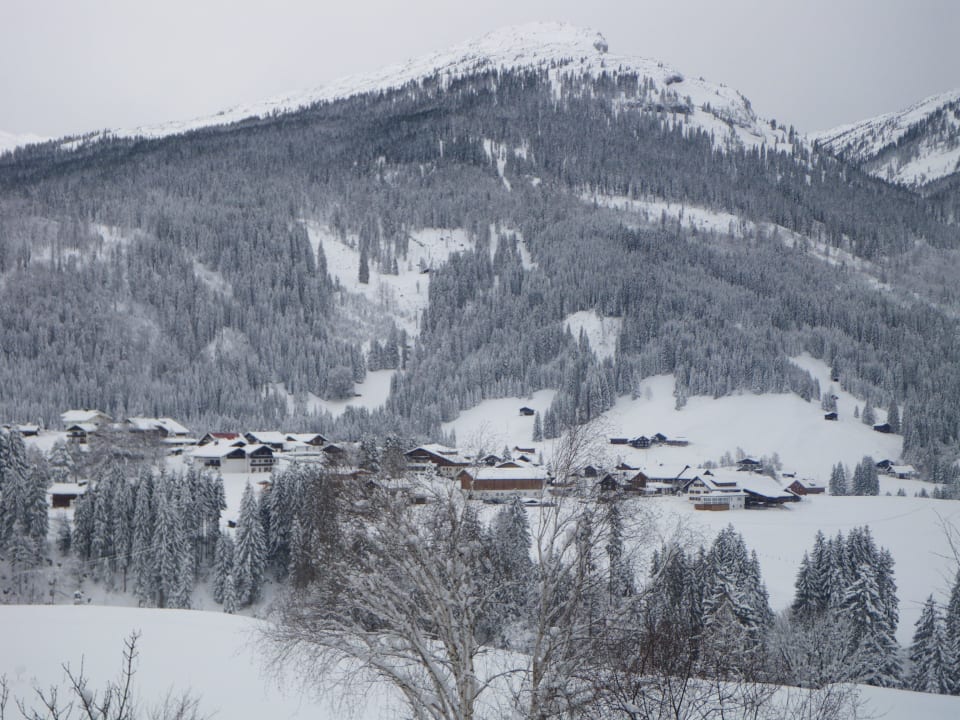 Blick vom Balkon Gästehaus Jasmin