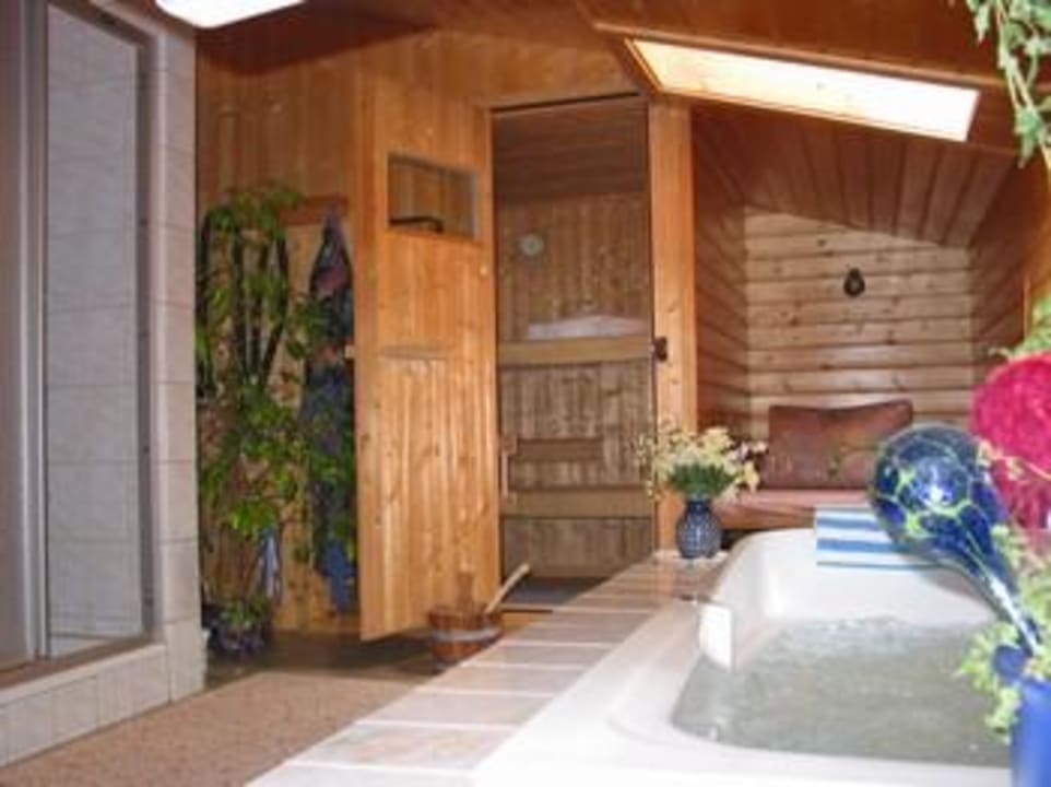 Sauna Solarium Whirlwanne Brause Ferienhaus Pension Prünster