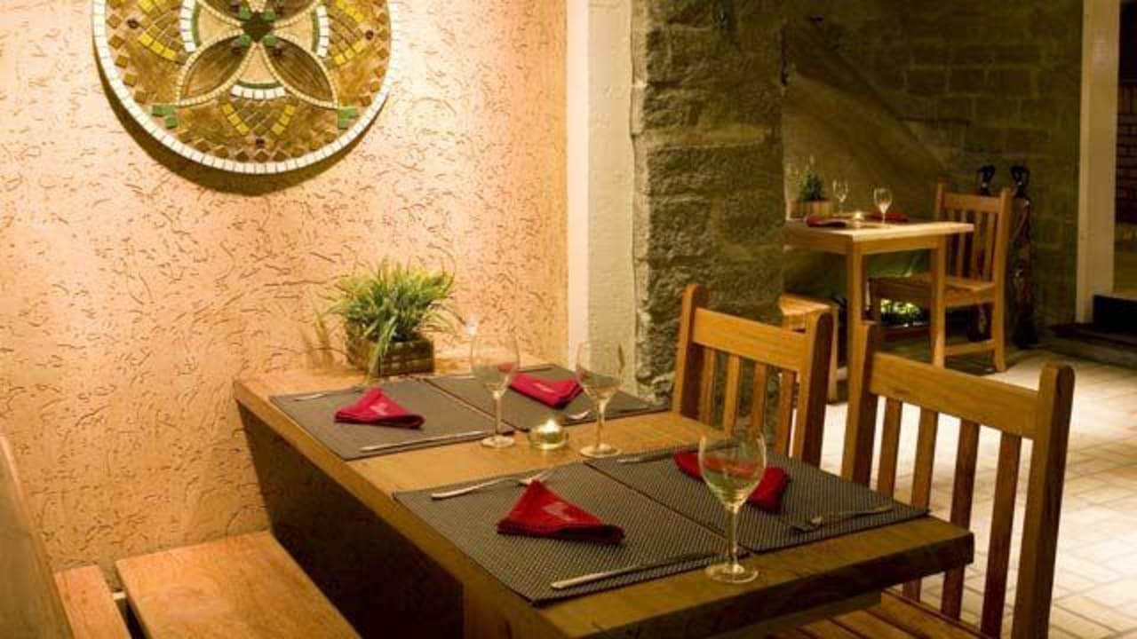 Restaurant/Buffet Ferienhausanlage Pousada Vila Taquaras