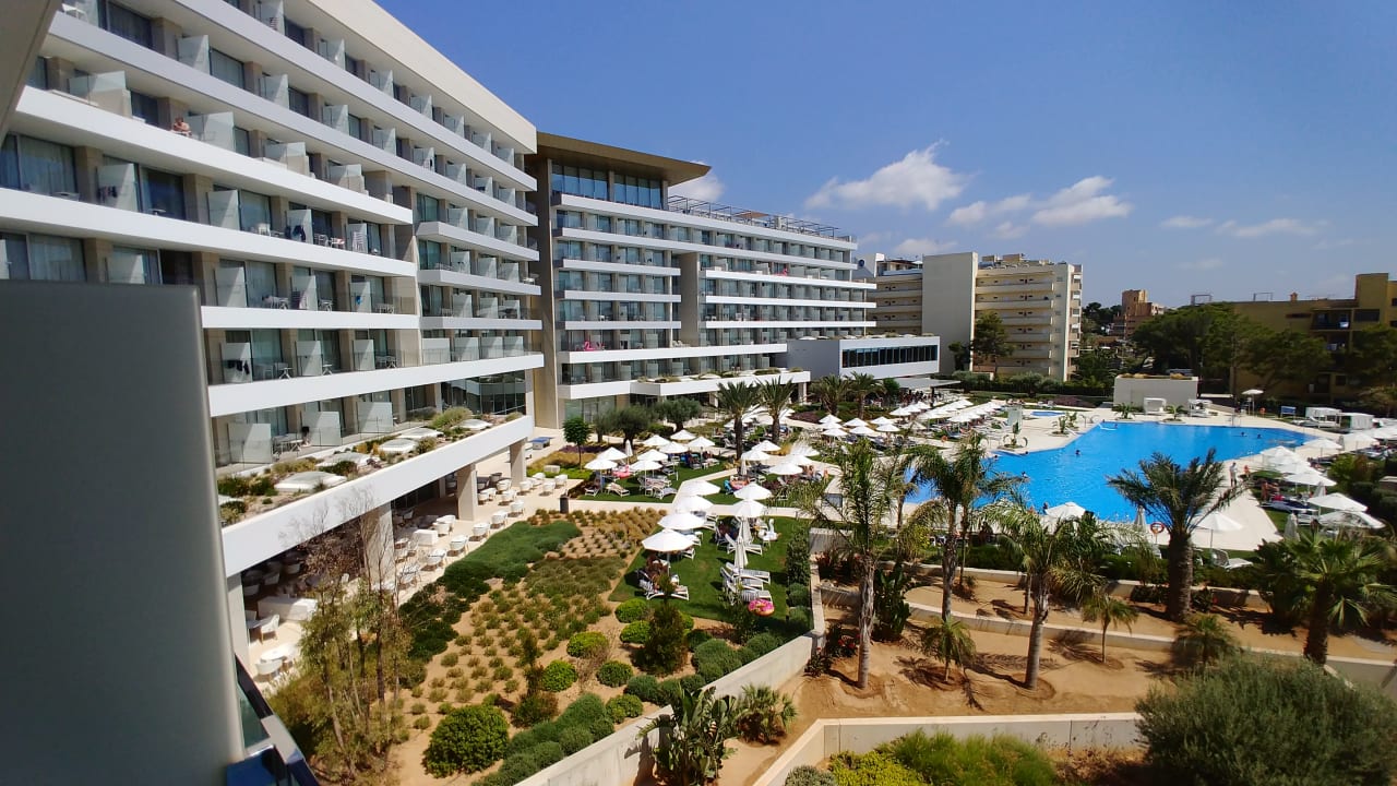 Ausblick Hipotels Gran Playa De Palma