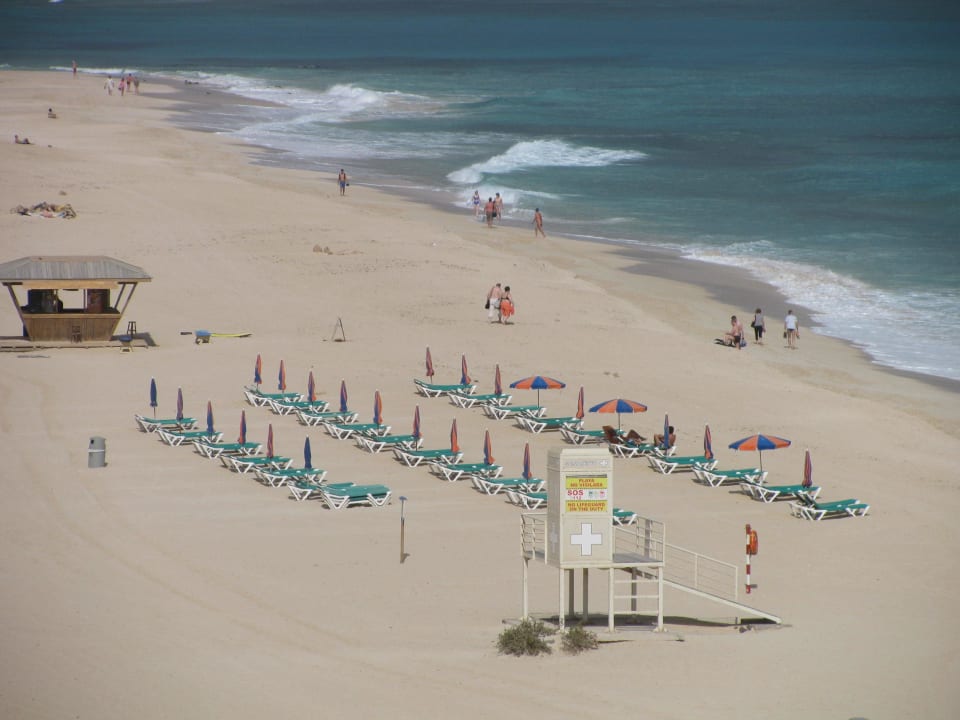 Strand in Richtung Corralejo Hotel Riu Palace Tres Islas