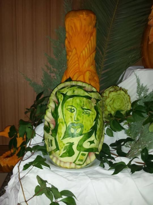 Wunderschöne Schnitzereien Horus Paradise Luxury Resort & Club