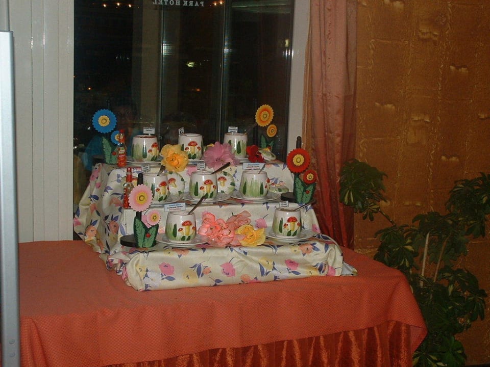 Gewürzestisch zum Buffet Hotel Orfeus Park