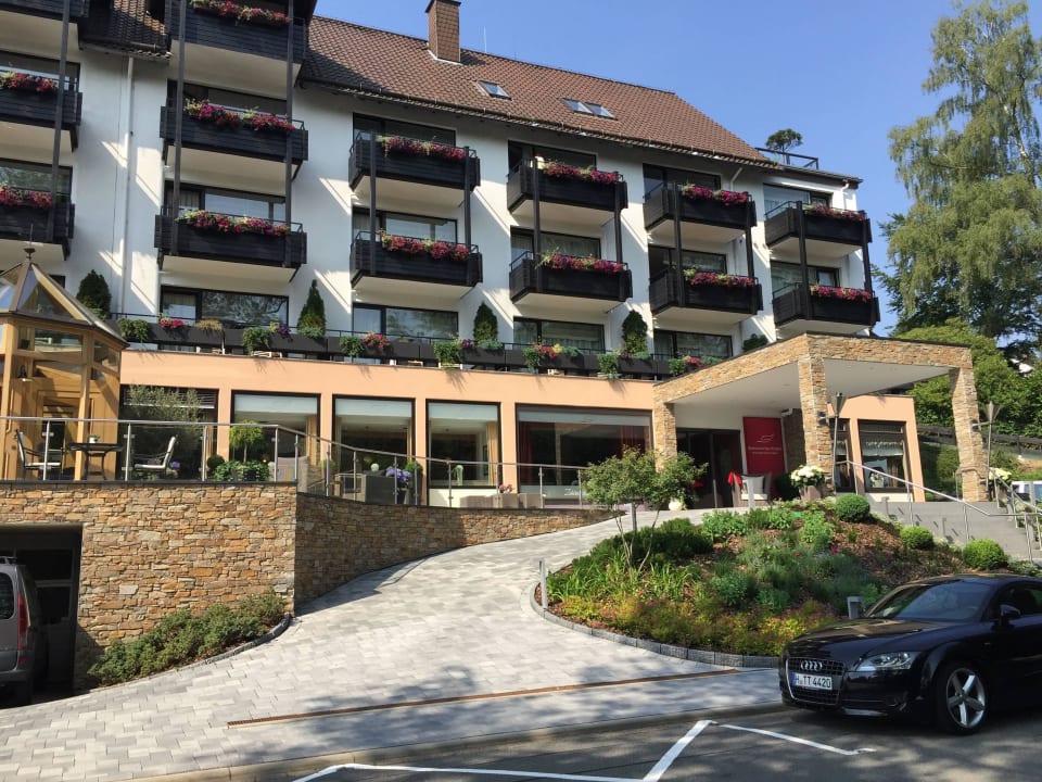 Eingangsbereich Romantischer Winkel RoLigio® & Wellness Resort