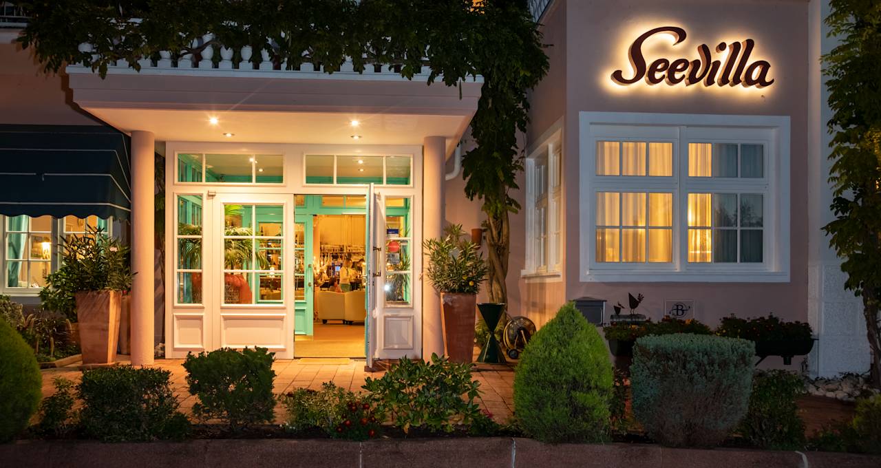 Außenansicht Hotel Seevilla