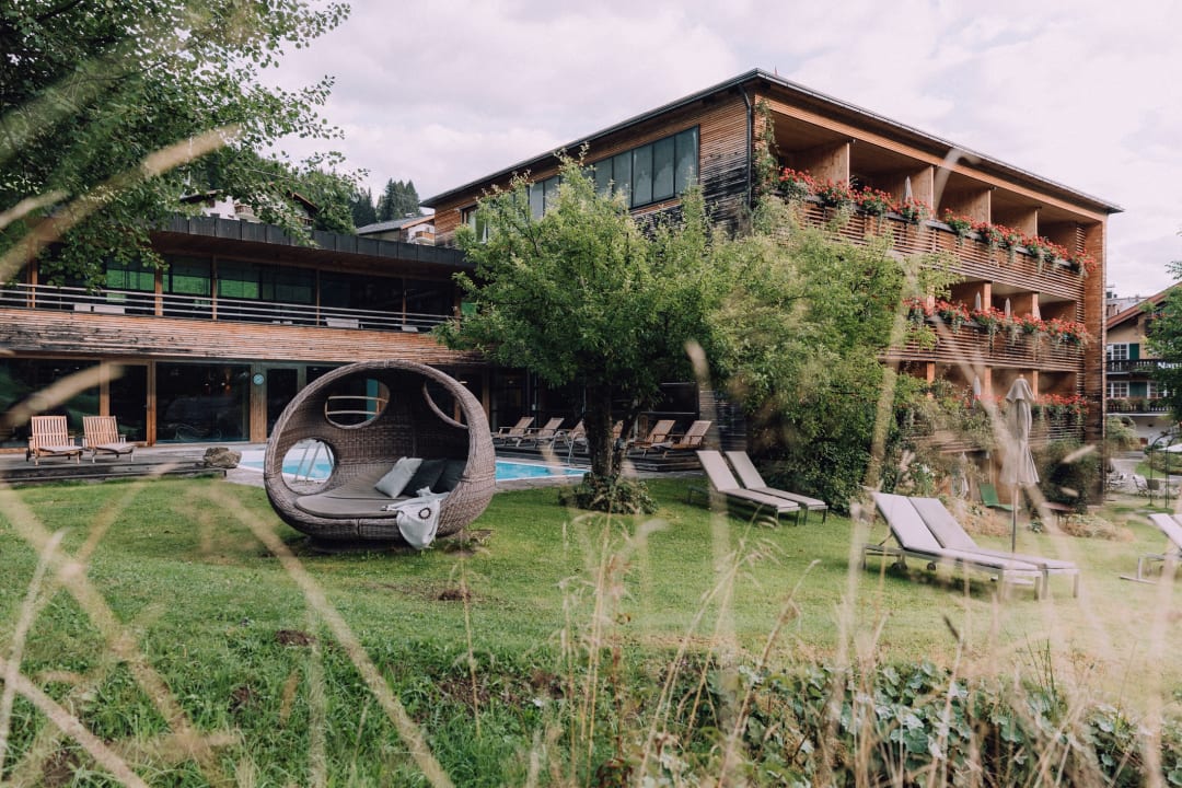 Gartenanlage Naturhotel Chesa Valisa