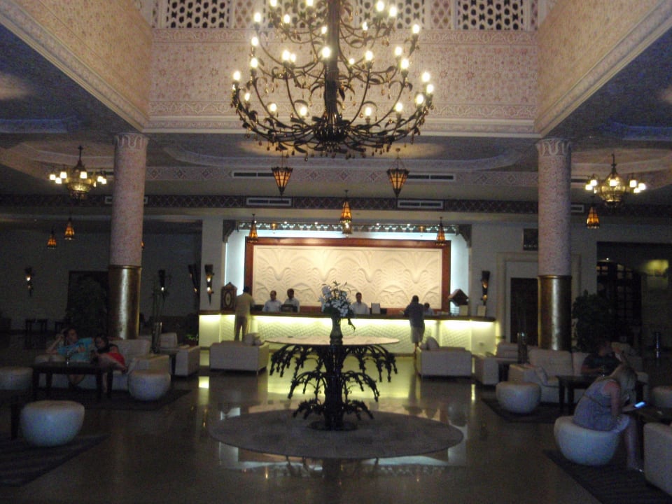 Eingangsbereich mit Rezeption Pickalbatros Dana Beach Resort - Hurghada