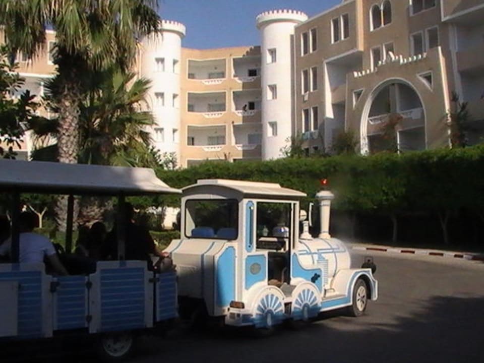 Einfahrt zum Hotel Mahdia Beach & Aquapark