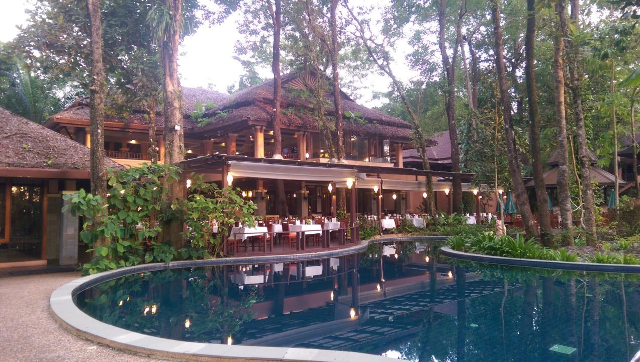 Pool beim Tropical Garden Restaurant Khao Lak Merlin Resort
