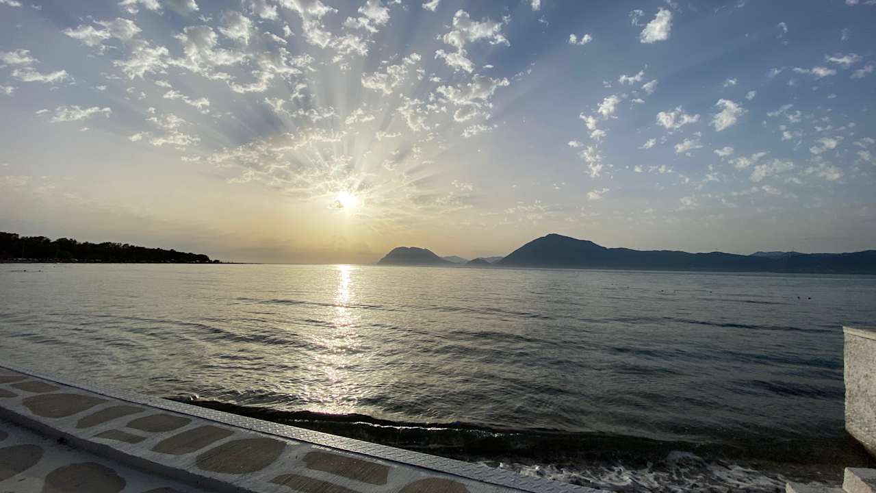 Ausblick Patras Luxury Seaside House