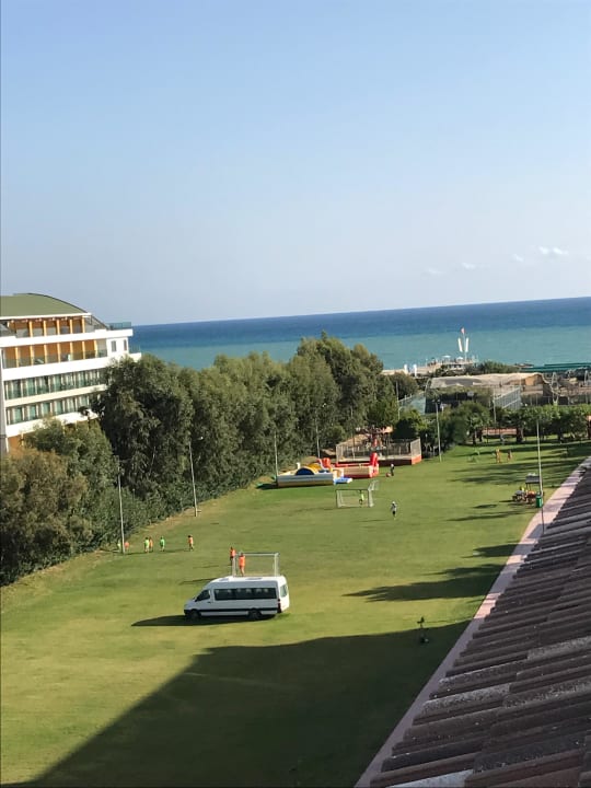 Top Ausblick von unserem Zimmer Belek Beach Resort Hotel