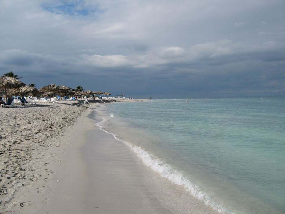 Blick am Strand nach links Iberostar Origin Playa Alameda