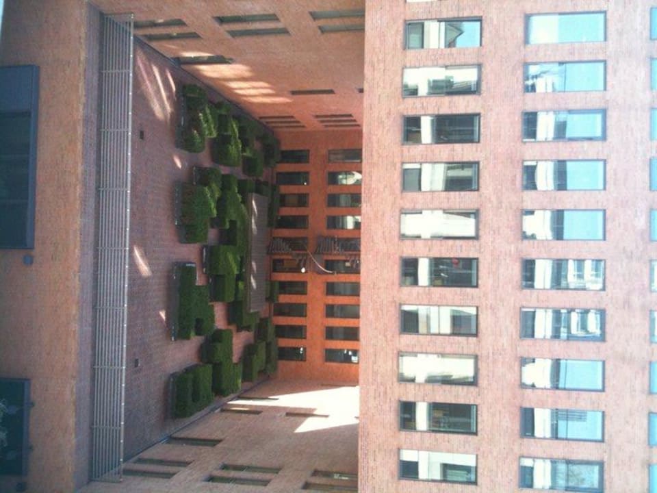 Ausbilick aus dem Appartment Clipper Boardinghouse Hamburg-Holzhafen