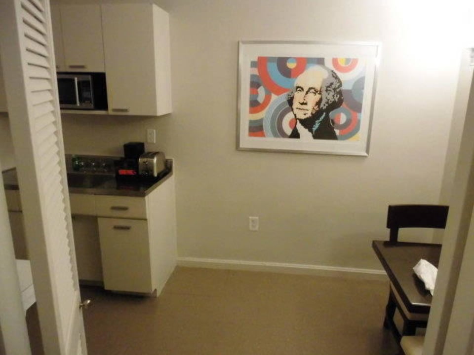 Blick in die separate Küche - Hotel State Plaza