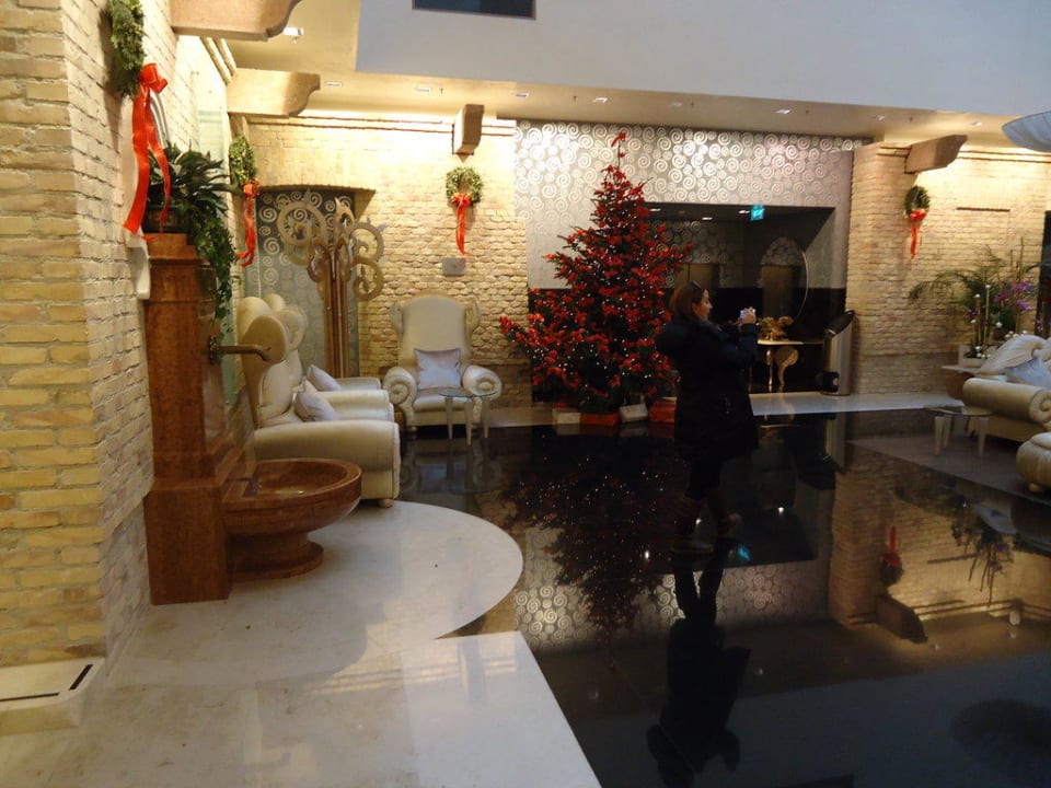 Gediegene Lobby Grand Budapest