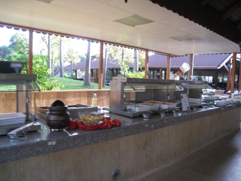 Büffet im Magico Monachus Family Resort Sorgun