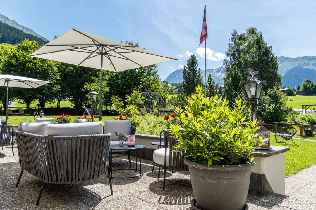 Gartenanlage Sunstar Hotel Klosters