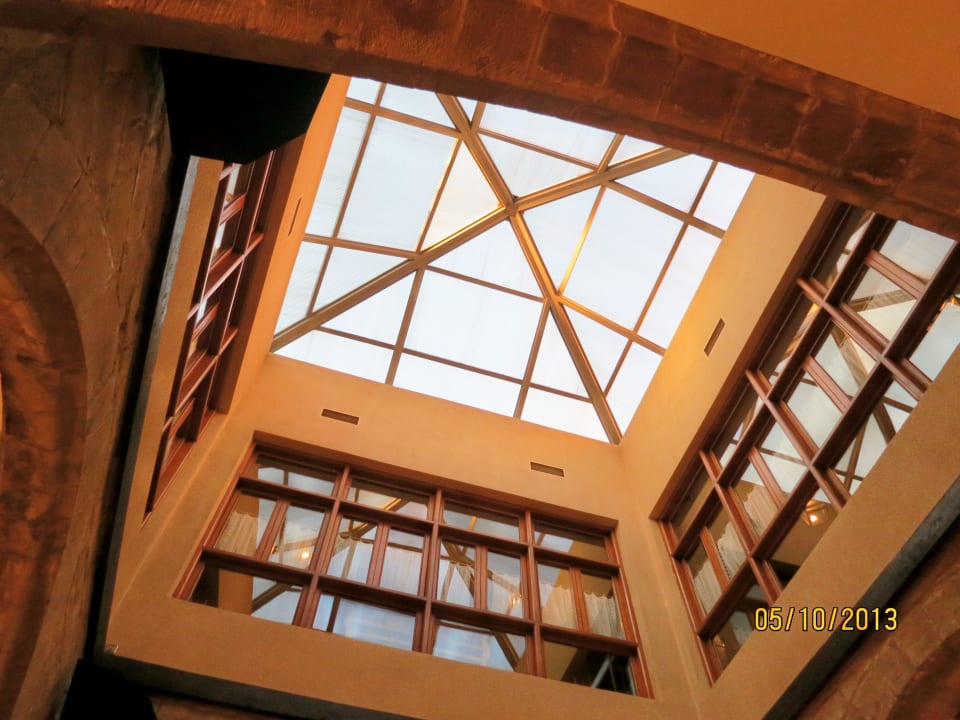 Blick nach oben Hotel Parador de Santo Domingo de la Calzada