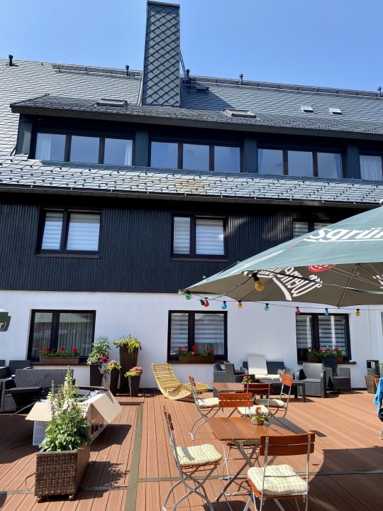 Außenansicht Ferienhotel Mühlleithen