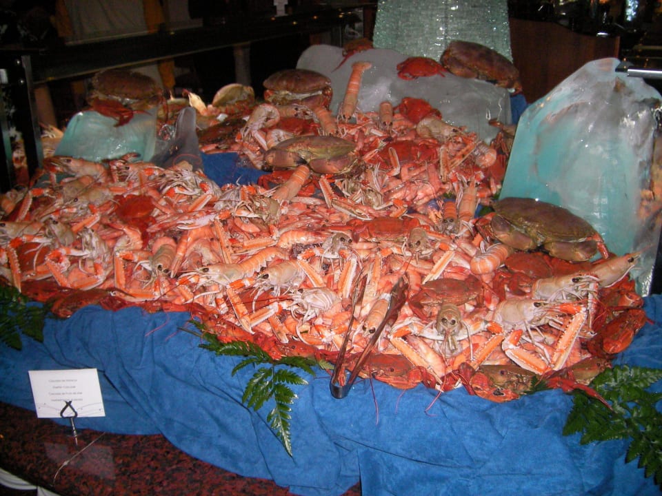 Krabben und Gambas Landmar Playa La Arena