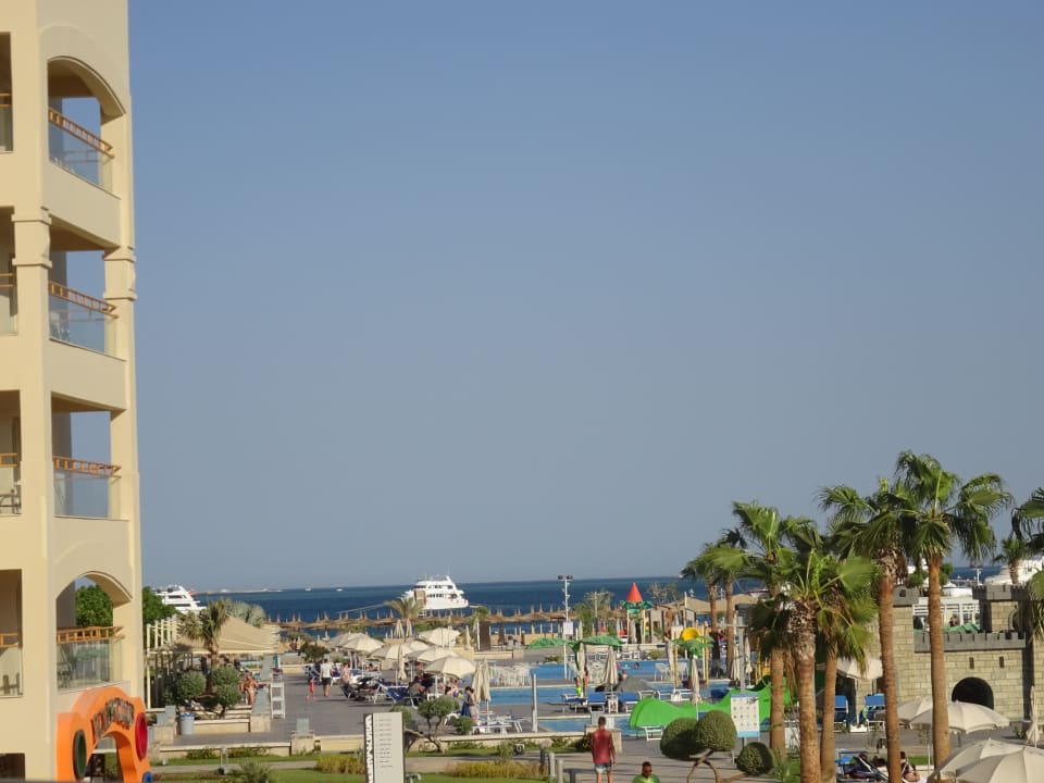 Ausblick Pickalbatros White Beach Resort - Hurghada