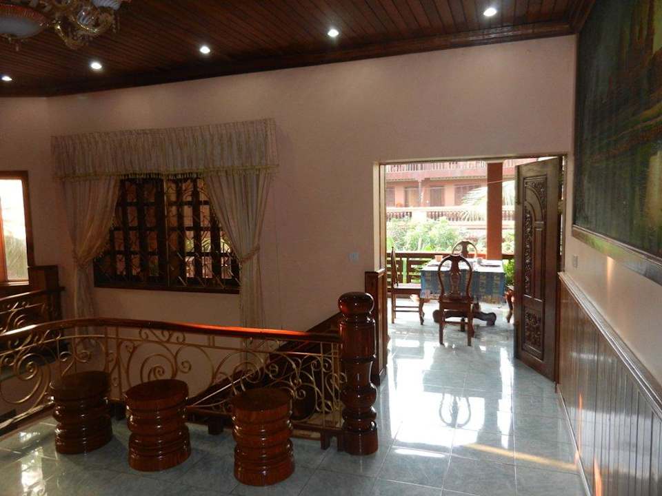 Blick vom Flur zum Balkon Bayon Garden Guesthouse