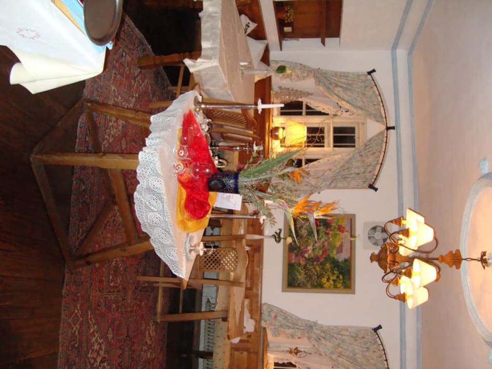 Blick ins Restaurant Landgasthof Karner