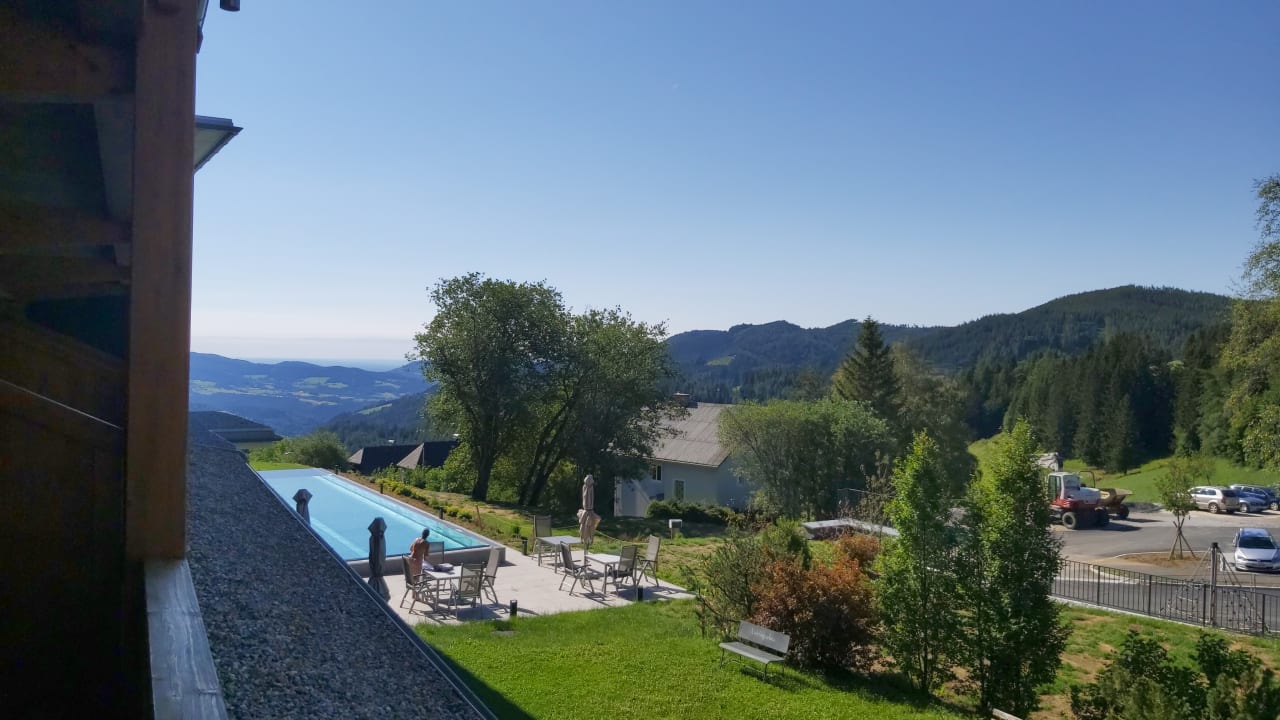 Ausblick Naturhotel Bauernhofer