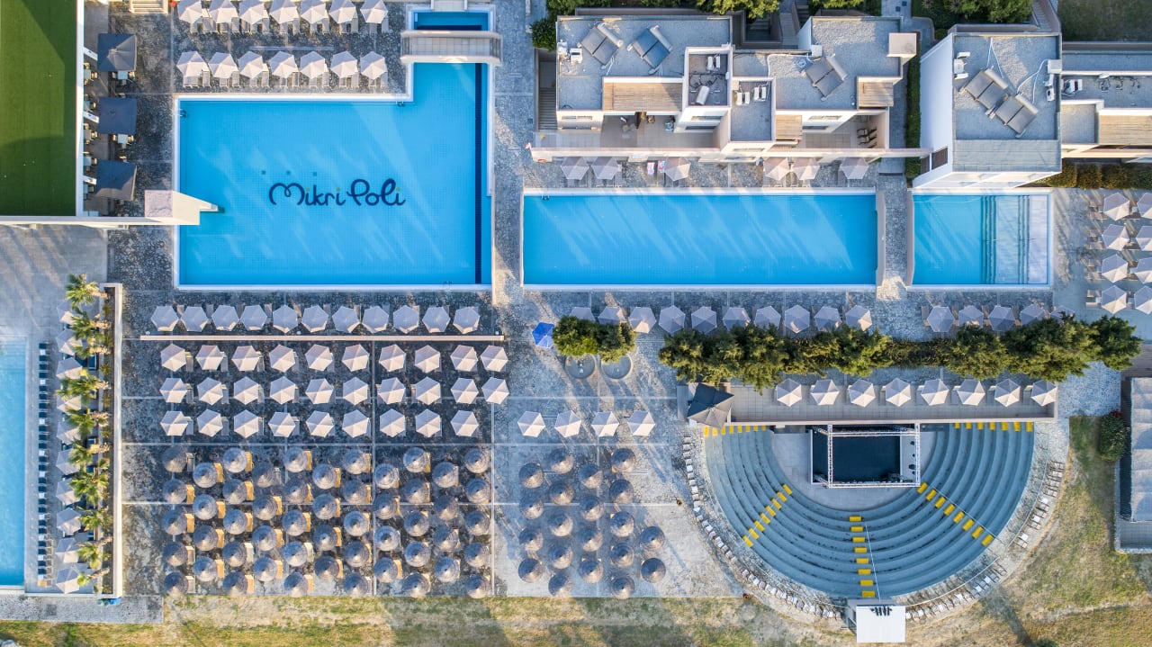 Außenansicht Atlantica Mikri Poli Kos