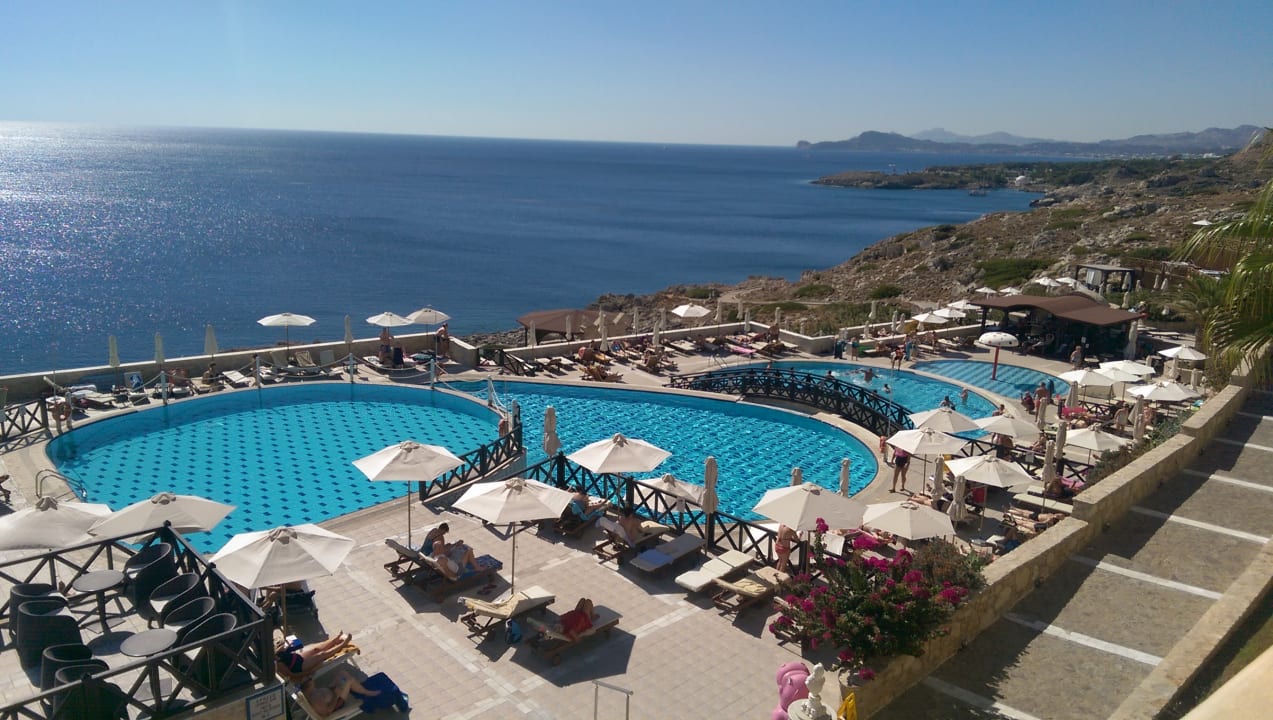 Ausblick Hotel Kalithea Horizon Royal