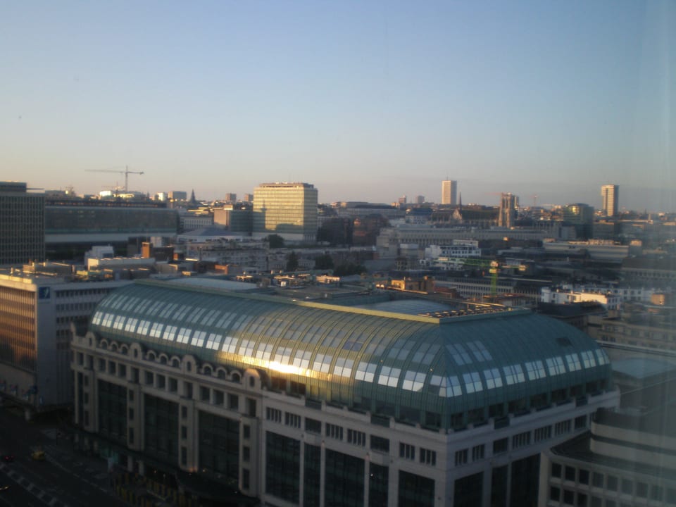 Widok na miasto Hotel Sheraton Brüssel