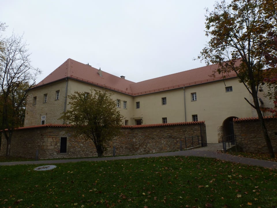 Hotel Fronfeste Amberg Rückseite zur Stadtmauer Hotel Fronfeste