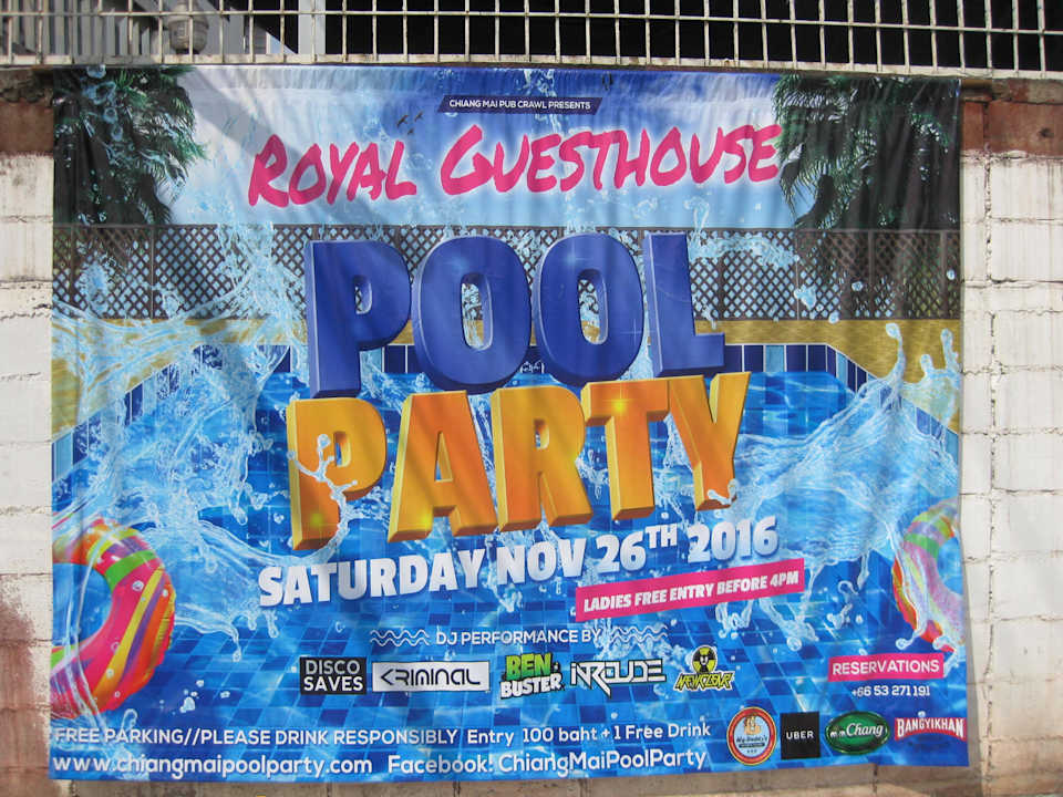 Poolparty The Royal Guesthouse