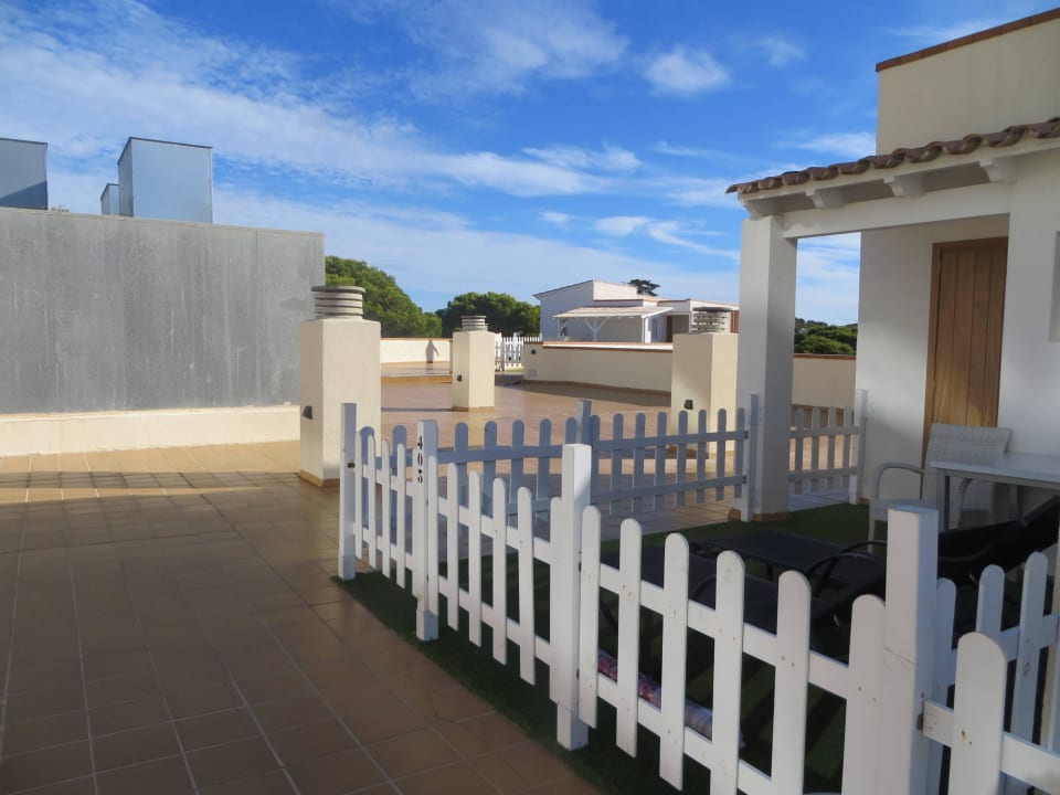 Dachterrasse 4. Stock Hotel Clumba