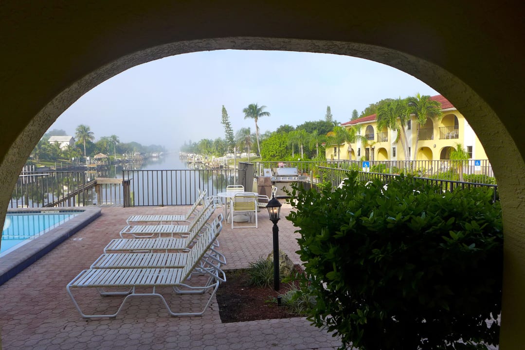 Blick von der Terrasse Casa Loma Motel on the Waterfront