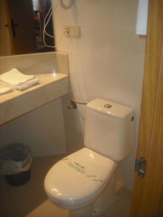 Toilette als wir ankamen Valentin Grand Park Suite Hotel