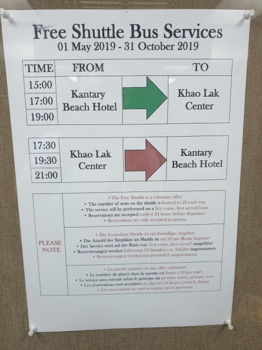 Sonstiges Kantary Beach Hotel - KHAO LAK