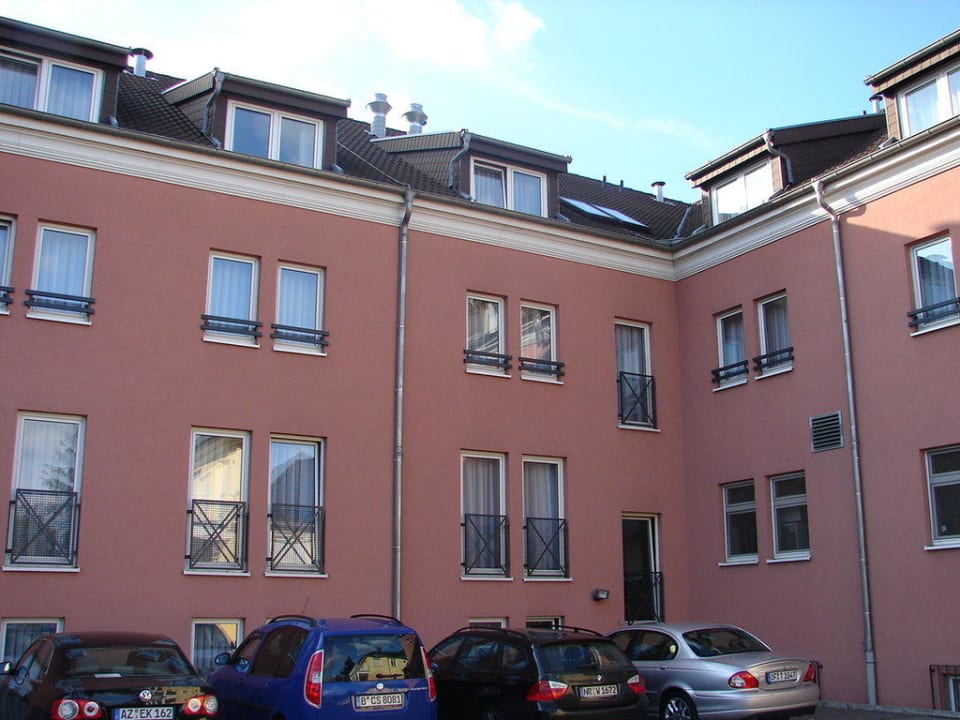 Comfort-Zimmer von Außen ACHAT Hotel Schwetzingen Heidelberg