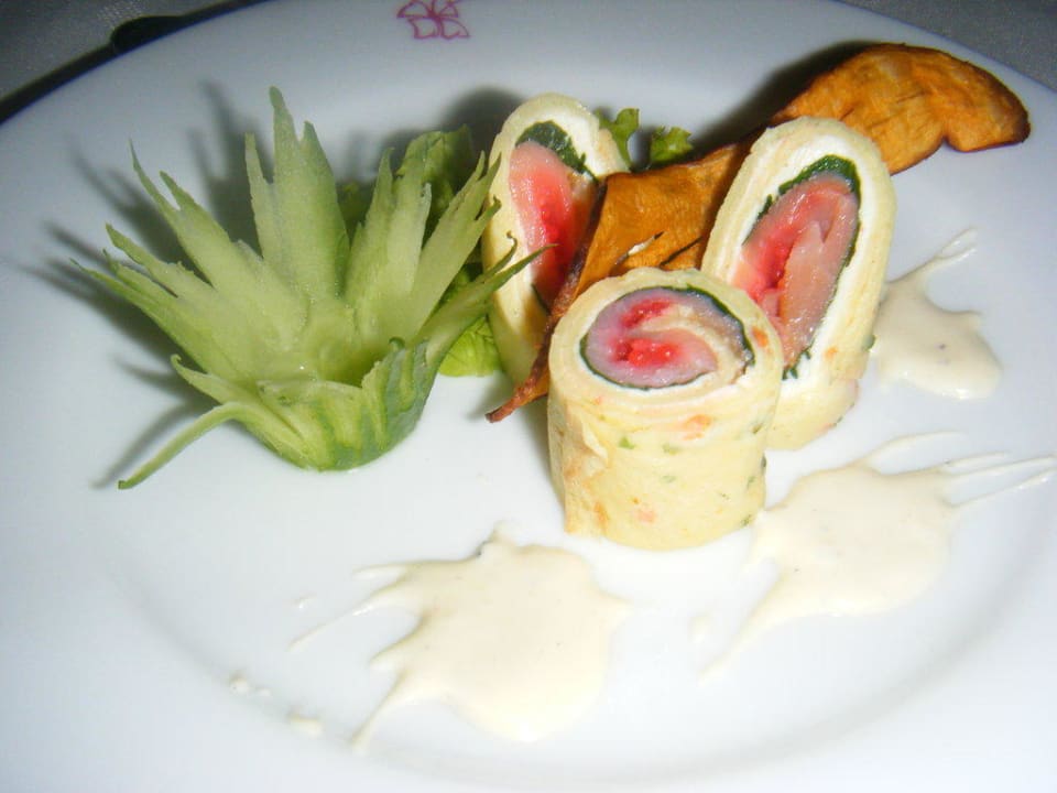 Vorspeise Hotel Lanka Princess Ayurveda