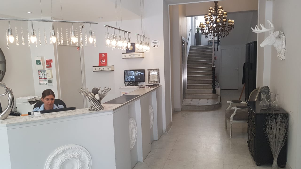 Lobby Hotel La Villa Nice Promenade