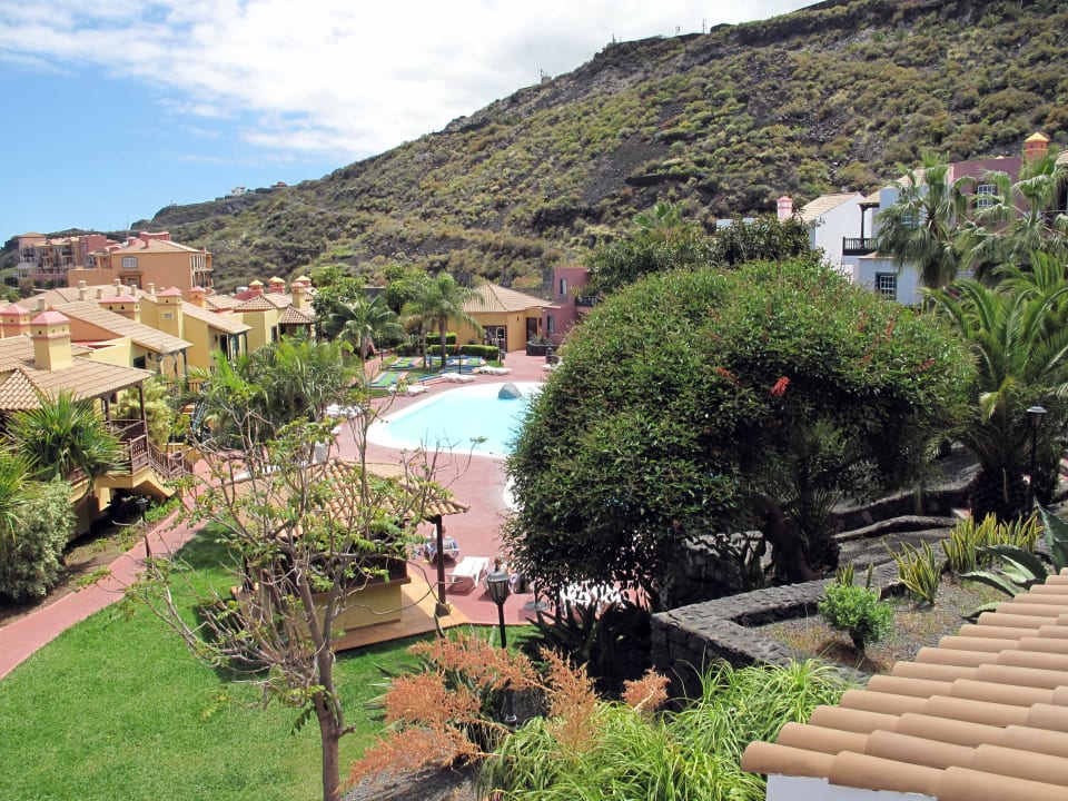 Aussicht vom Nordblock Apartamentos Oasis San Antonio