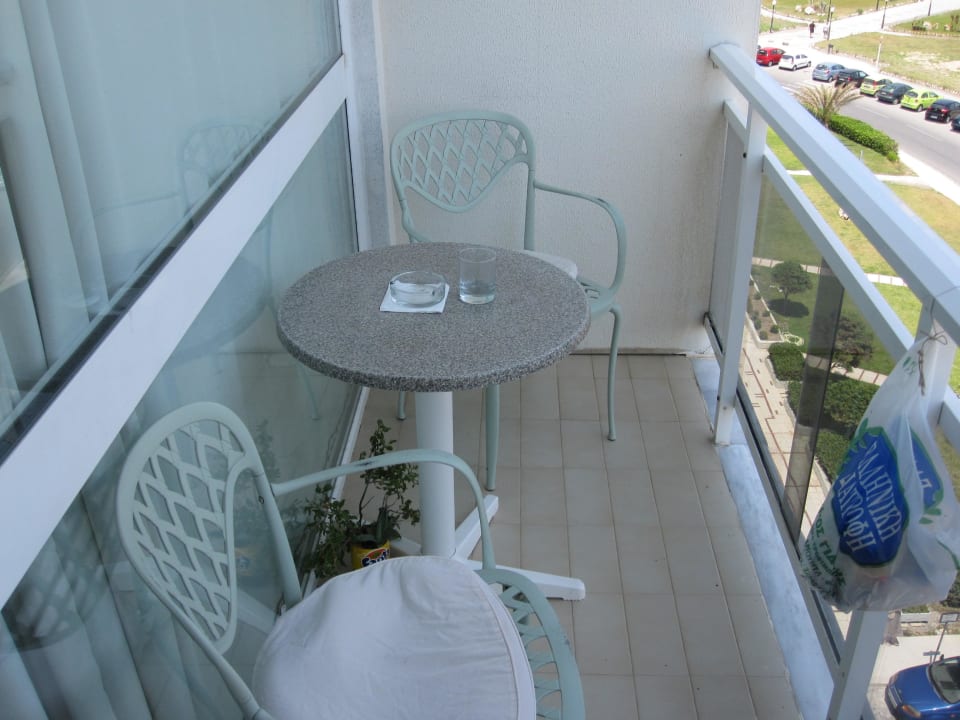 Balkon Ibiscus Hotel Rhodos