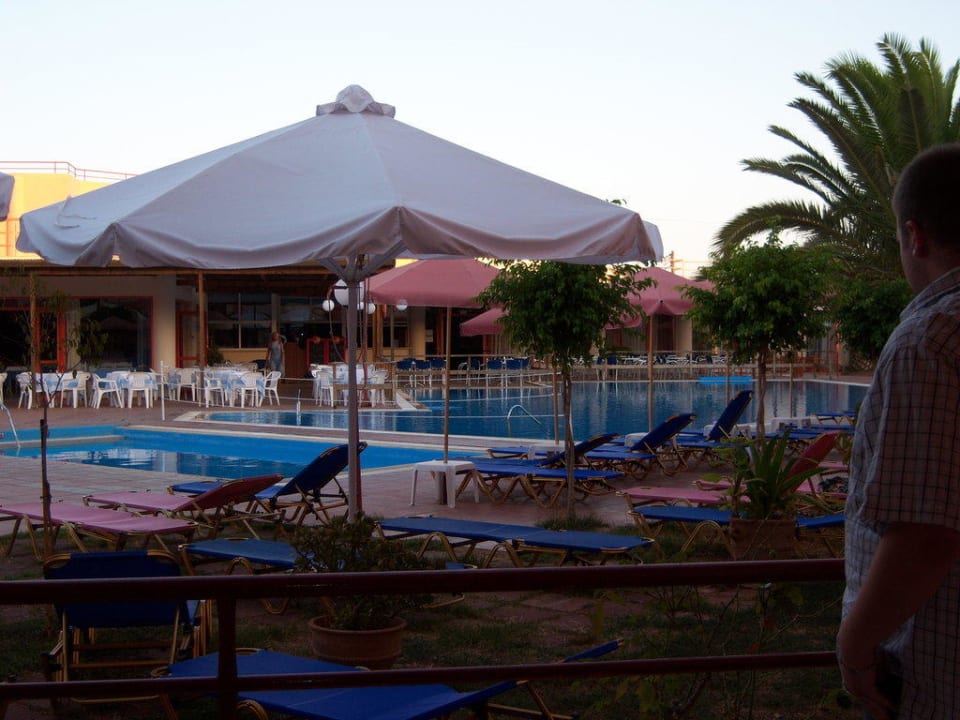 Ausblick von unserer Tertasse Rethymno Village