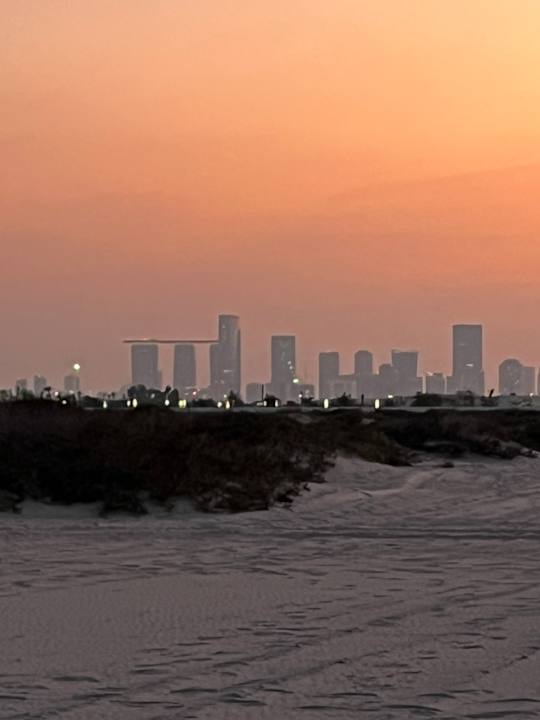 Ausblick Rixos Premium Saadiyat Island