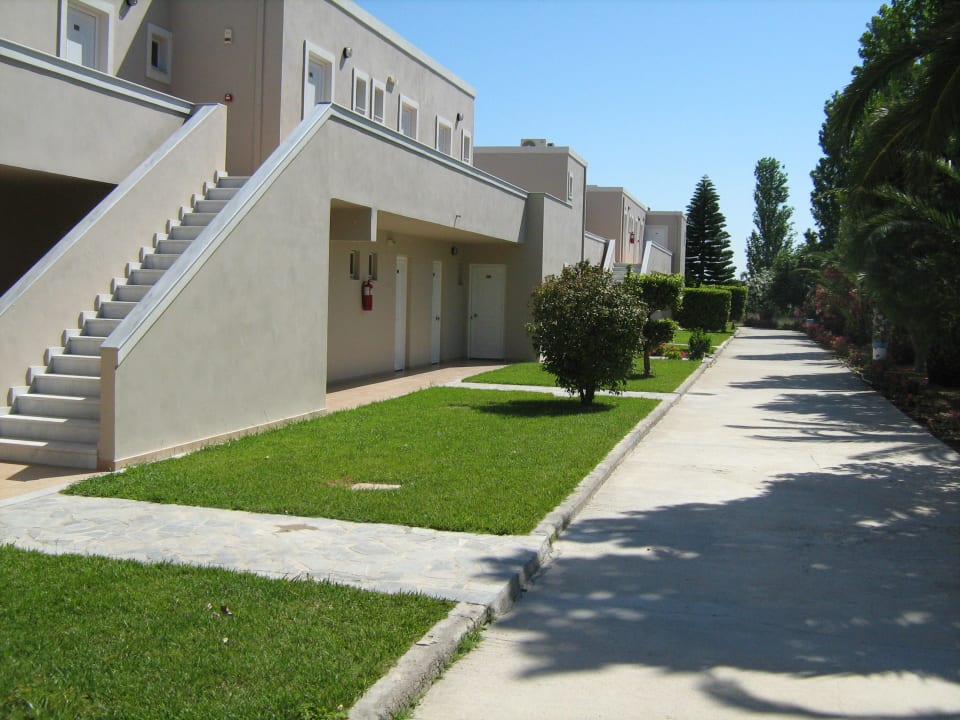 Eingang zu der Zimmern Hotel Esperia